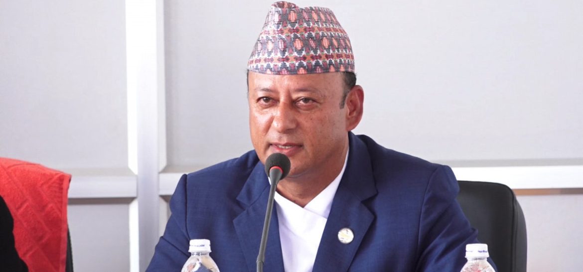 Deepak Khadka Minister of Energy, Water Resources and Irrigation.jpg2024-11-20-15-12-12