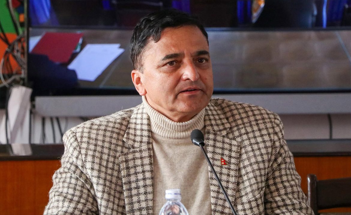 Yogesh Bhattarai CPN UML Secretary2024-12-23-15-44-58